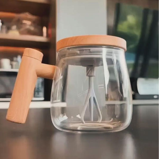 400ml electric mixing cup for coffee and protein shakes