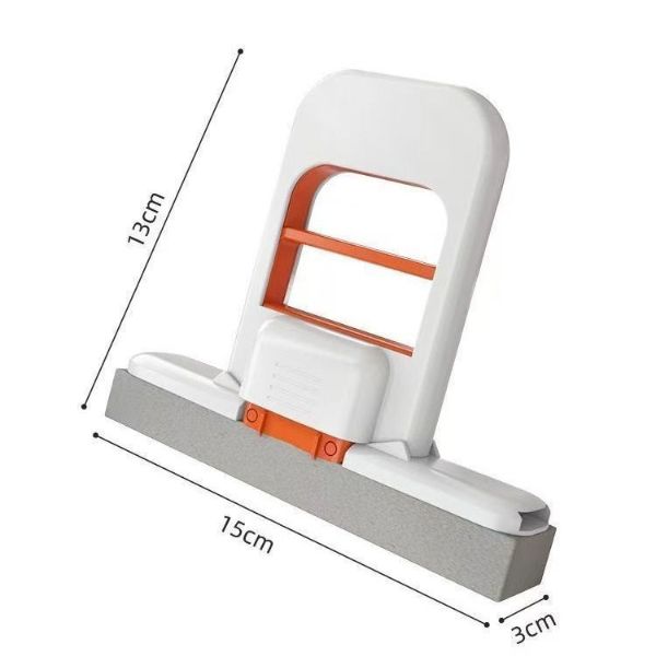 Mini Foldable Sponge Cleaner with Self-Wringing Handle