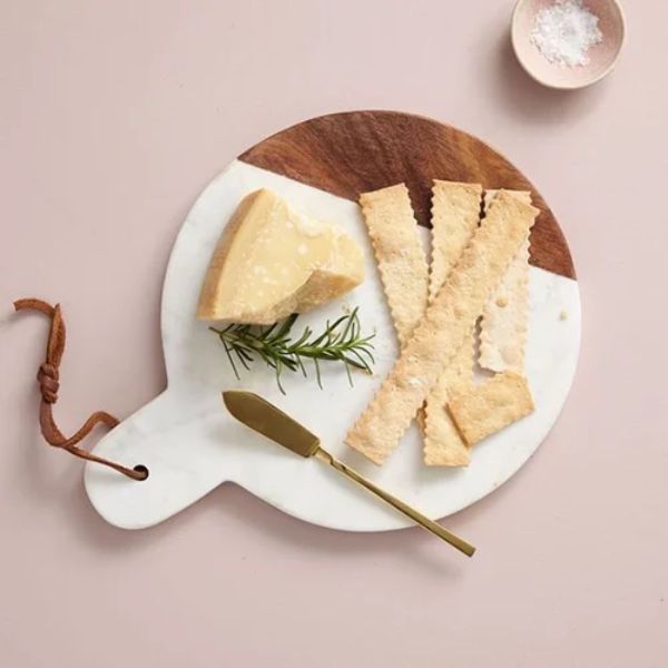 Stylish Marble Wood Chopping Board
