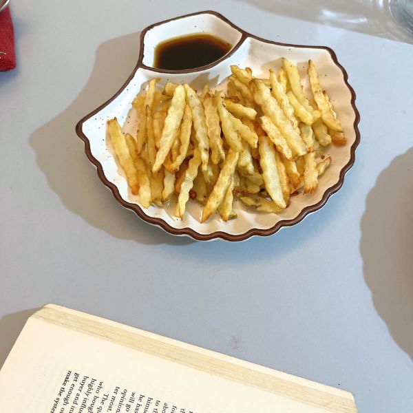 Coastal Shell Chip & Dip Snack Bowl