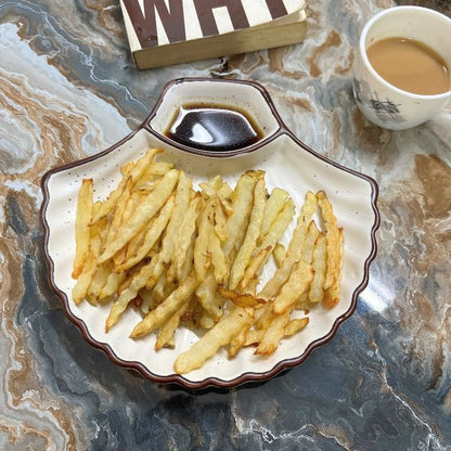 Coastal Shell Chip & Dip Snack Bowl