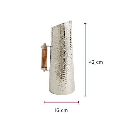 Alcott Pitcher Silver Water Jug