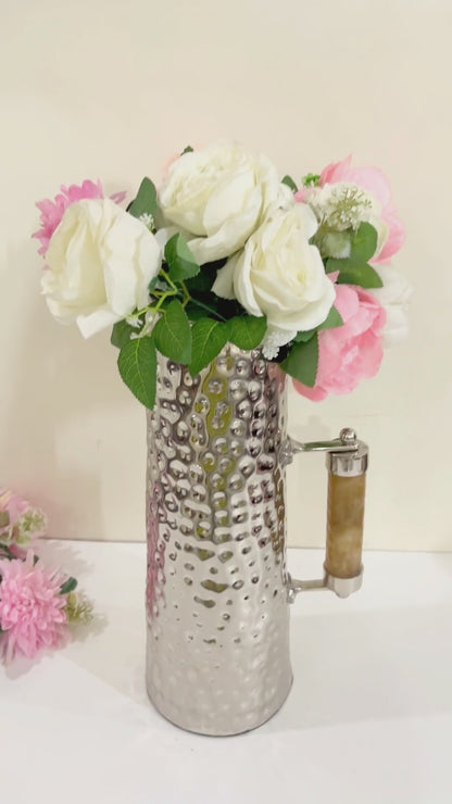 Alcott Pitcher Silver Water Jug